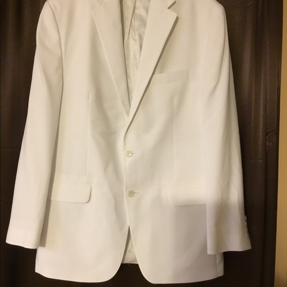 Lauren Ralph Lauren White two button blazer